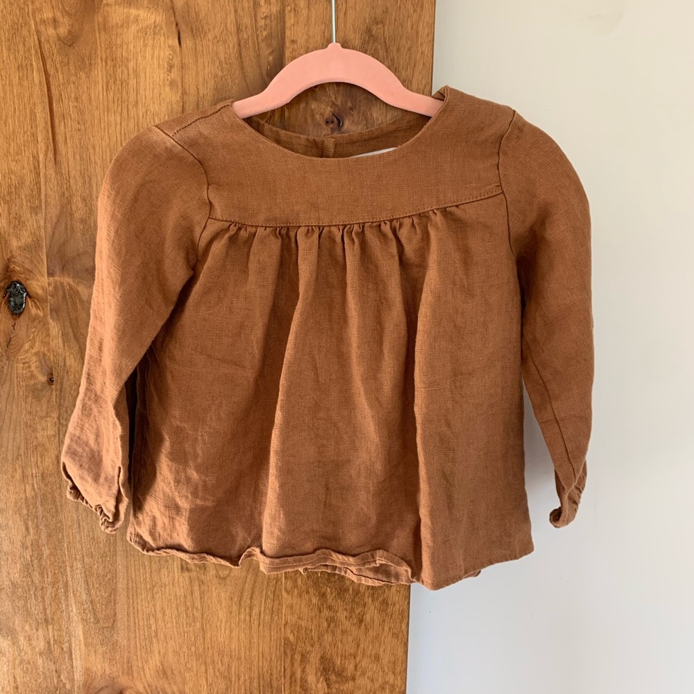 100% linen shirt